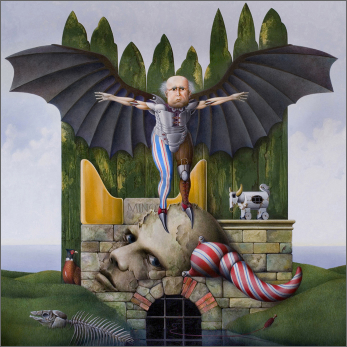 schnug surrealism - flugversuch